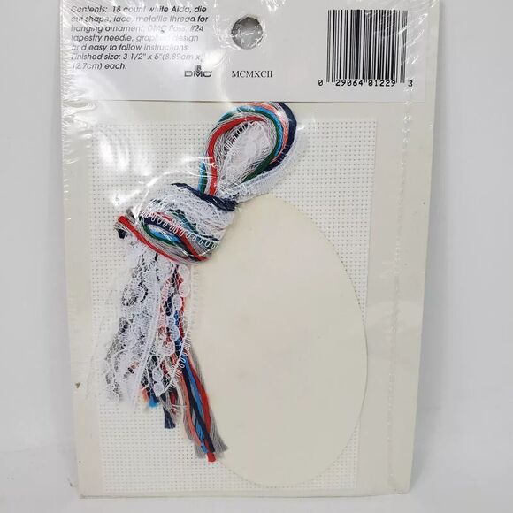 Designs for the Needle Christmas Holiday Lace Ornament 3x Cross Stitch Kits New! - Picture 7 of 10